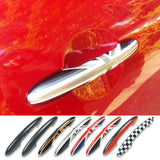 Car Exterior Door Handle Decorative Sticker Shell For BMW New MINI Cooper F65 F66 Exterior Accessories OEM