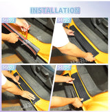 Door Sill Strip Protective Cover for Ford Bronco 2021 Car Interior Accessory HEBE