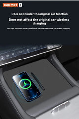 For BYD SeaLion 07 EV Car Cup Mat Center Console Storage Box Pad Door Groove Liner Custom Interior Accessories