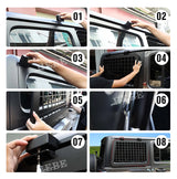 Window Protection Rack for Jeep Wrangler JL 4-Door Car Interior Accessory HEBE
