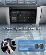 2K QLED Android Head Unit with Wireless CarPlay for VW Golf 4