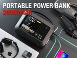 8000A Professional Heavy Duty Car Jump Starter With Air Pump Powerful Car 12V Car Battery Starter Booster Starting Device