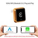 Wireless CarPlay Android Auto Adapter for VW Toyota
