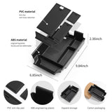 BMW X3 2025 Central Console Armrest Storage Box Stowing Tidying Car Organizer Interior Accessories Black ABS Car Interior Acc