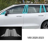 TPU Side Post Protective Film for Volvo Car Interior Accessory LINGLUYANG v60 2020-2023