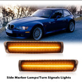 LED Side Marker Lamp Amber Turn Signal for BMW Z3 M 1996-2002 Car Interior Accessory iJDM
