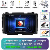 Android 15 QLED Multimedia Head Unit for Honda HR-V 2013–2019