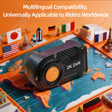 Dashcam 2K HD Waterproof for Universal Motorcycles Dashcam AKAMATE