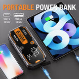 1000A-1200A Portable Jump Starter for Gas/Diesel 1.0L-4.0L Car Interior Accessory EAFC