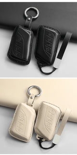 Car Keychain For Lexus UX ES UX200 UX250h ES200 ES300h ES350 US200 US260h PU Car Key Case Cover Fob Shell Car Keychain OEM