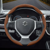 Suede Steering Wheel Cover for Suzuki Swift & Jimny