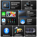 7 Inch Android Head Unit for Toyota Camry RAV4 Android Head Unit AKAMATE