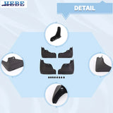 Mudguards ABS Splash Guards Chrysler 300C 2015-2024 Car Interior Accessory HEBE