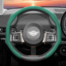 Perforated Leather Steering Wheel Cover for Mini