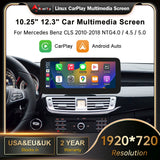 Wireless CarPlay Android Auto Display for Mercedes-Benz CLS Android Head Unit wincago
