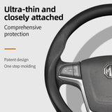 Ultra-Thin Breathable Leather Wheel Cover for MG Car Interior Accessory Hocasen