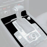 Piano Black Center Console Shift Case Frame Cover Trim For Audi Q7 2008-2015 Accessories Sticker Car Interior Accessory OEM