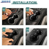 Interior Trim Cover ABS Alloy for Ford Mustang 2024 Car Interior Accessory HEBE