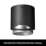 Carbon Fiber Stainless Muffler Trim Mini Cooper