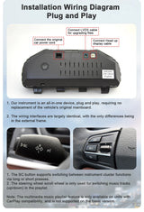 11-Inch Digital Instrument Cluster for BMW 3 Series 2005–2012 Android Head Unit AUTOTOP
