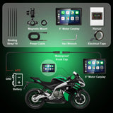 Wireless Motorcycle GPS Navigation with CarPlay for Universal Android Head Unit LBW