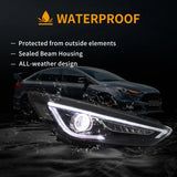 Dual Beam Headlights for Ford Focus 15-18