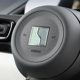 Car Steering Wheel Emblem Suede Decoration Sticker for Zeekr 001 21-25 Interior Modification Accessories Car Interior Accesso