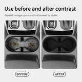 Chevrolet Chevy Colorado 2023-2025 Limiter Fixed Silicone Drink Storage Box Tray Car Accessories Car Interior Accessory Smabe
