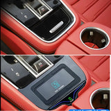 15W Wireless Charger Panel For Porsche Panamera 2017-2023 Car Interior Accessory LINGLUYANG