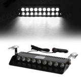 Universal 9 LED Strobe Warning Light Dashboard