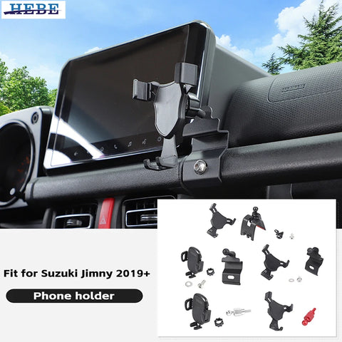 Center Control Phone Mount for Suzuki Jimny 2019-2024 Car Interior Accessory HEBE
