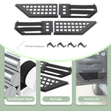 Netted Front Door Storage Box for Jeep Wrangler JL Car Interior Accessory HEBE