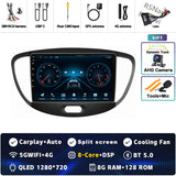 Android 15 Navigation Head Unit for Hyundai i10 2007–2013