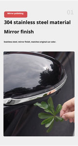 Rearview Mirror Anti Collision Trim Strip Decoration for Mercedes Benz E300L, GLC300L, C260L, S450L, GLA, GLB