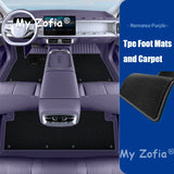 TPE Floor Mats For Leapmotor B10 2025 2026 Car Foot Mats Console All Weather Waterproof Non-slip Floor Liners Tray Accessorie