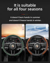 Anti-Slip Segmented Suede Wheel Cover for Porsche