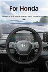 Carbon Fiber Wheel Cover for Honda Civic Accord Fit Car Interior Accessory Hocasen