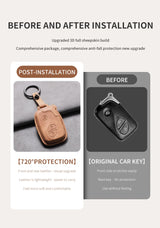 Leather Car Remote Key Case Cover for Lexus CT200H GX400 GX460 IS250 IS300C RX270 450h 460h ES240 ES350 LS460 GS300 Car Key C