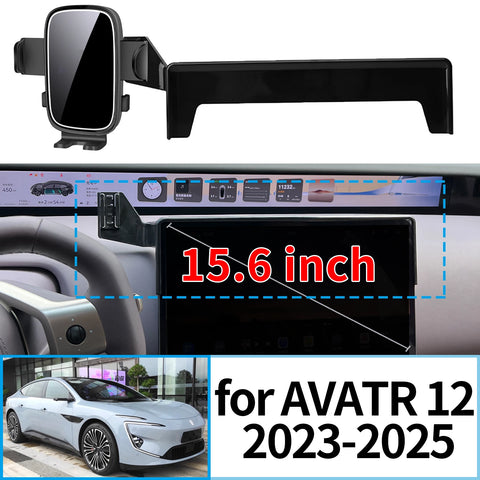 Adjustable Screen-Mount Phone Holder for AVATR 12 2023-2025 Car Phone Holder CATUSIKI