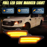 Smoked LED Side Marker for Ford Ranger 2019-2022 Car Interior Accessory iJDM