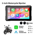 5 Monitor Wireless CarPlay for Universal Motorcycle