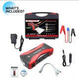 Minus Two Car Battery Jump Starter, 1000A Peak with Air Pump, Power Bank, and Emergency Lighting
