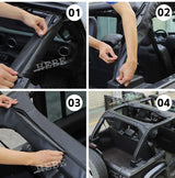 Trunk Guard Cover for Jeep Wrangler JL 4-Door 2018-25 Car Interior Accessory HEBE