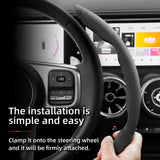 Winter Warm Suede Steering Cover for Tank 300 500 Car Interior Accessory Hocasen