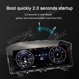 Digital LCD Instrument Cluster for Jaguar XF 2010–2020 Android Head Unit Aotsr