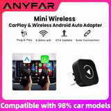 2-in-1 Wireless CarPlay and Android Auto Adapter CarPlay Adapter ANYFAR