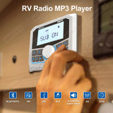 Waterproof MP3 Stereo for Universal Marine Vehicles Car Interior Accessory OEM