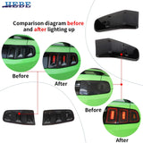 Tail Light Hoods Cover for Ford Mustang 1998-2014 Car Interior Accessory HEBE