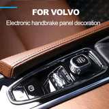 Center Console Chrome Trim Cover for Volvo XC90 2015+ Car Interior Accessory LINGLUYANG