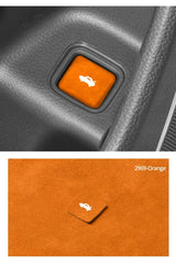 For Honda Accord 10th Gen Facelift & INSPIRE (2021-2022) Made of Alcantara Car Trunk Button Knob Trim Sticker